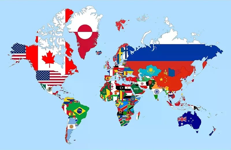 Diện Tích Các Quốc Gia Trên Thế Giới