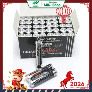 Pin AAA Maxell Super Power ACE Black 1,5V