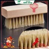 Bàn chải gỗ đánh giày Lông heo-0