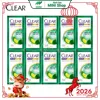 Dầu gội Clear Bạc hà mát lạnh 6g x 10 gói-0