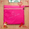 Áo mưa cánh dơi vẩy cá 1m2 Hồng-0