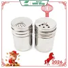 Hủ đựng tăm, đựng gia vị inox -0