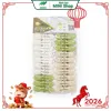 Kẹp phơi quần áo hình đậu tiện dụng (1 Vỉ / 20 Cái) -0