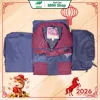 Áo mưa bộ LION A6 Đỏ đô L-0