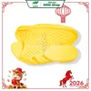 Dép tổ ong nhựa dẻo Màu vàng size 45-0