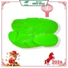 Dép tổ ong nhựa dẻo màu xanh size 43-0