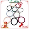 Dây thun cột tóc kiểu dáng đơn giản nhiều màu sắc -0