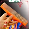 Lược nhựa chải tóc Lucky  2 đầu thưa và khít, nhiều màu sắc Mẫu số 1-5