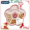 Hộp bánh mứt hoa Haru – Thương hiệu Inochi màu hồng-7
