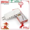Phích cắm SOPOKA Q5T chia 1 ra 5 màu trắng-5