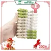 Kẹp phơi quần áo hình đậu tiện dụng (1 Vỉ / 20 Cái) -4